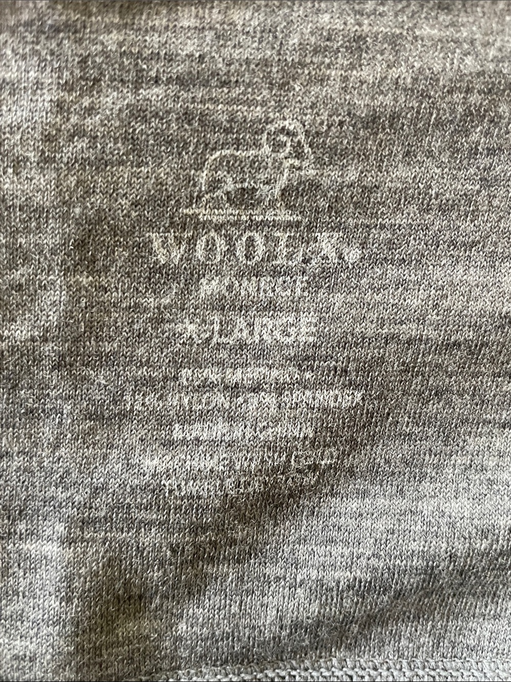 Woolx Heathered Gray Monroe Skirt XL - Picture 2 of 5